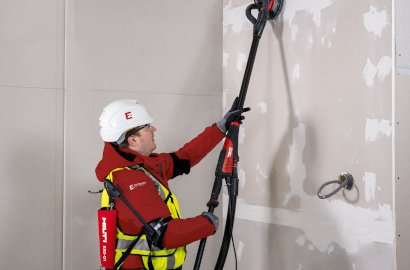 Detalle de la estructura de Pladur en una fachada ventilada