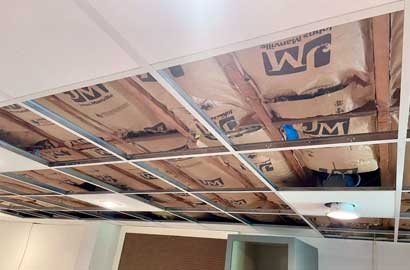 Acabados modernos en falsos techos de Pladur en Girona